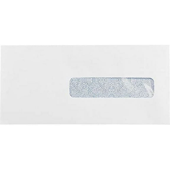 #10 1/2 Window Envelopes (4 1/2 x 9 1/2) -24lb. White w/Sec Tint, Health Insurance Window (50 Qty.)