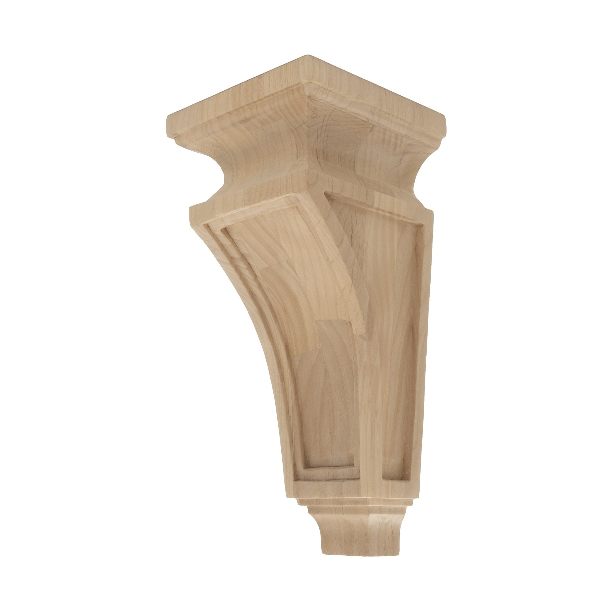 Unfinished Medium Alder Mission Wood Corbel