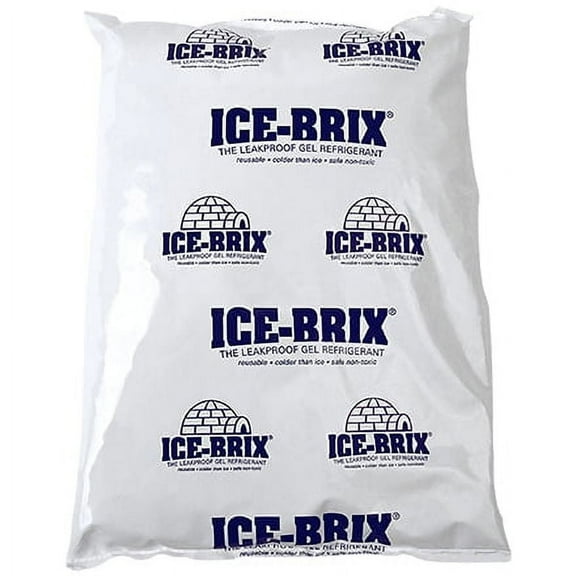 10 1/4 x 8 x 1 1/2" - 48 oz. Ice-Brix? Cold Packs - 6 Packs