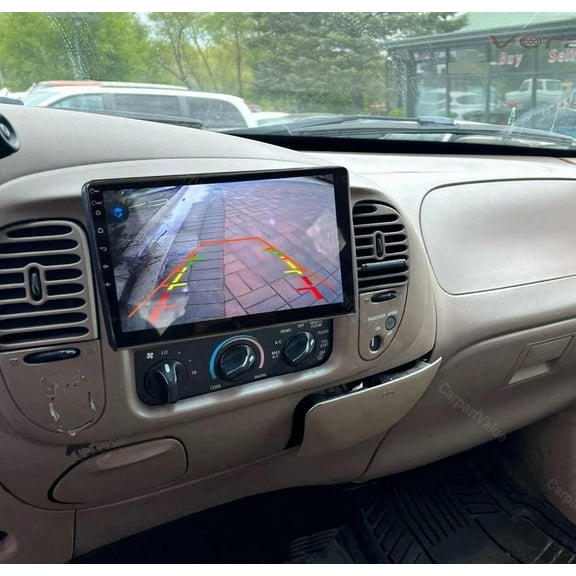 10.1" Android 13 Car Stereo Radio For Ford F150 1997-2004, 2 Din Head Unit with Wireless CarPlay Android Auto, 4+64GB, AHD Backup Camera, Microphone, GPS Navigation WiFi Bluetooth