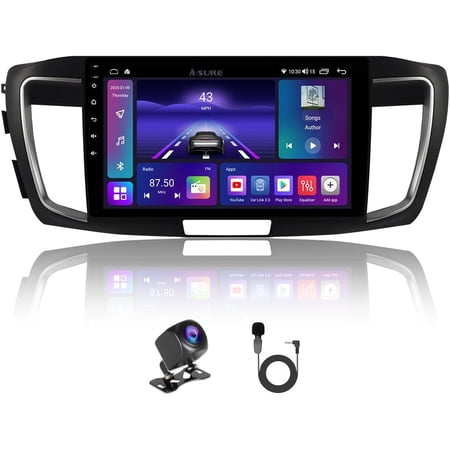 10.1" Android 15 Car Stereo Radio for Accord 2013-2017 8-Core 2+64GB with Wireless CarPlay Android Auto, Touchscreen,GPS Navigation,HD Multimedia Player