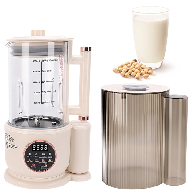 10 in 1 Automatic Nut Milk Maker,51oz Soy Milk Machine with Delay Start ...