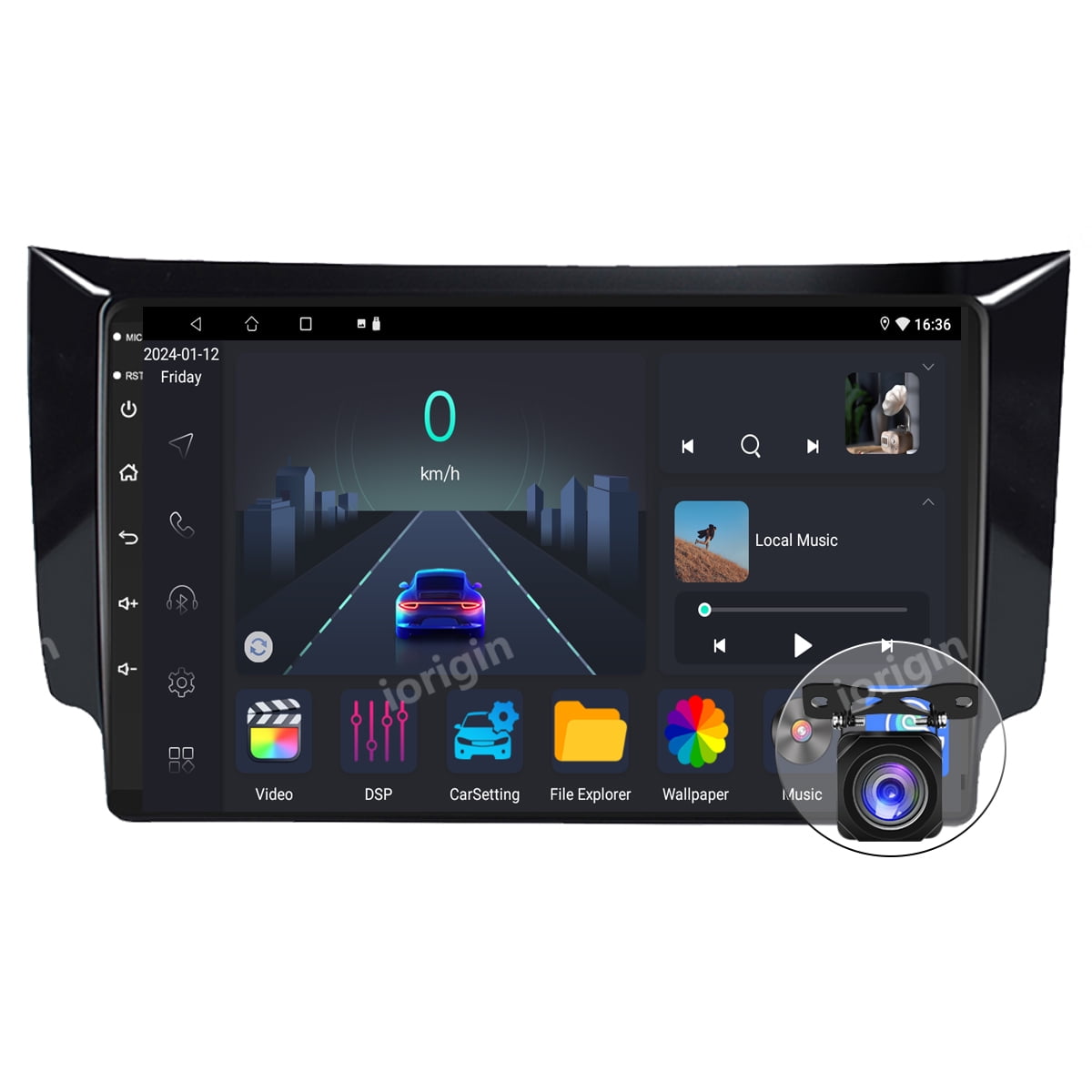 10.1" Car Multimedia Stereo Radio 6+64GB for Nissan Sentra Sylphy 2012