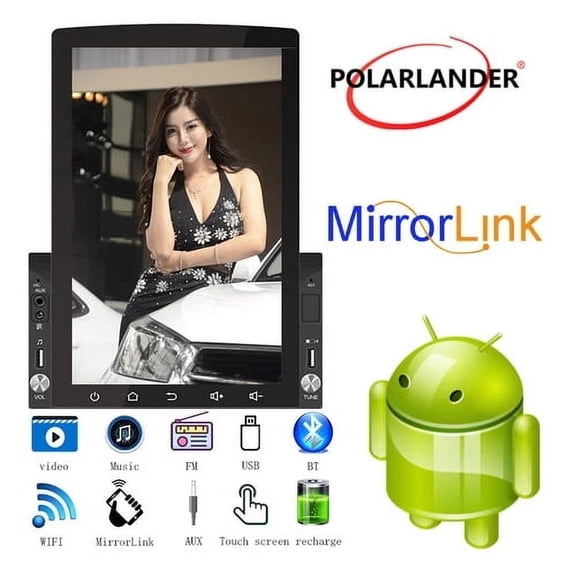 10.1" Car Stereo 2 Din Bluetooth GPS Navi Android 10 Radio WiFi Touch Screen Car Radio MP5 Player Car Audio