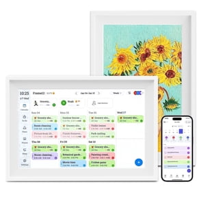 10.1" Digital Calendar, Meal Planner, Duty Chart, To-Do List, Full HD IPS Smart Touch Screen, Home Interactive Electronic Calendar, Digital Photo Frames, Gifts for Women Mom