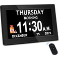 10.1'' Digital Clock, 1280*800p Display, Dementia Clock For Seniors ...