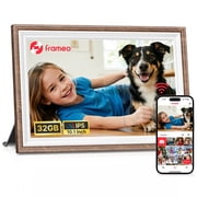 10.1inch Digital Picture Frame, NUSICAN WiFi Frameo Digital Frame for Photos & Videos 1280 x 800 HD Touch Screen 32GB Memory, Auto Rotate Wall Mountable, Slideshow, Perfect Holiday Present Choice