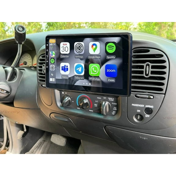 10.1 Inch 4+64GB Android Car Stereo For Ford F150 1997-2004, Wireless CarPlay & Android Auto, with AHD Backup Camera