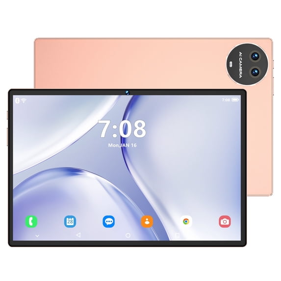 10.1 Inch Android 10 Tablet, 2GB RAM 32GB ROM, Dual SIM, 128GB Expand, HD Eye Protection Display, GPS, 6000mAh Battery, Bluetooth, WiFi