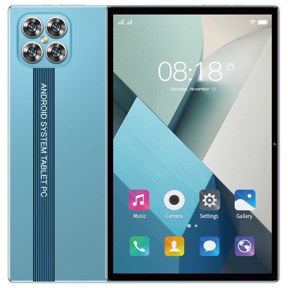 10.1 Inch Android 10 Tablet, 4GB RAM 32GB ROM, 256GB Expand, 2.4G/5G WiFi, Dual SIM, GPS, Bluetooth, 6800mAh Battery, 10-Core Processor, FHD Display