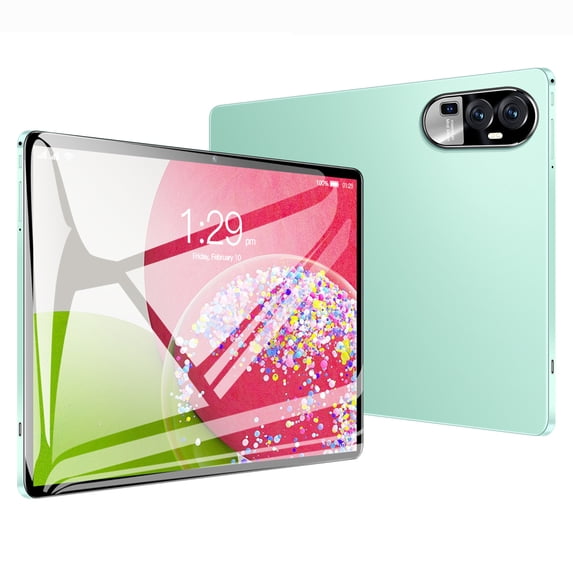 10.1 Inch Android 10 Tablet with 2GB RAM 32GB ROM, Dual SIM, 5G/2.4G WiFi, 13MP Camera, 8000mAh Battery, Bluetooth, GPS, Support 256GB