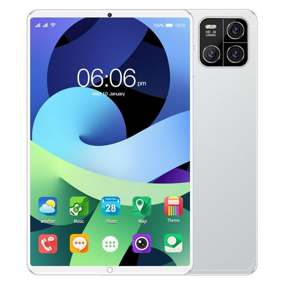 10.1 Inch Android Tablet with SIM Card Slot, 1GB RAM 16GB ROM, 3G Call Function, Dual Camera, WiFi Bluetooth GPS, 3500mAh Battery