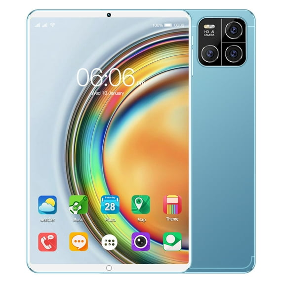 10.1 Inch Android Tablet with SIM Card Slot, 1GB RAM 16GB ROM, 3G Call Function, Dual Camera, WiFi Bluetooth GPS, 3500mAh Battery