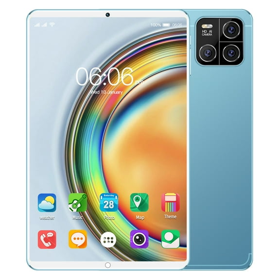 10.1 Inch Android Tablet with SIM Card Slot, 1GB RAM 16GB ROM, 3G Call Function, Dual Camera, WiFi Bluetooth GPS, 3500mAh Battery