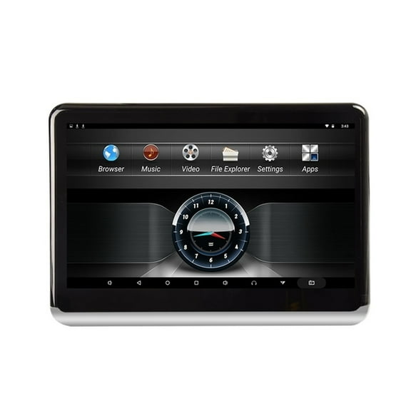 10.1 Inch Car Headrest Monitor DVD Player Monitor 4K HD 1080P Support WIFI/HDMI/USB/TF/BT RAM 1GB/16GB APP Download ,Vibrant Colors