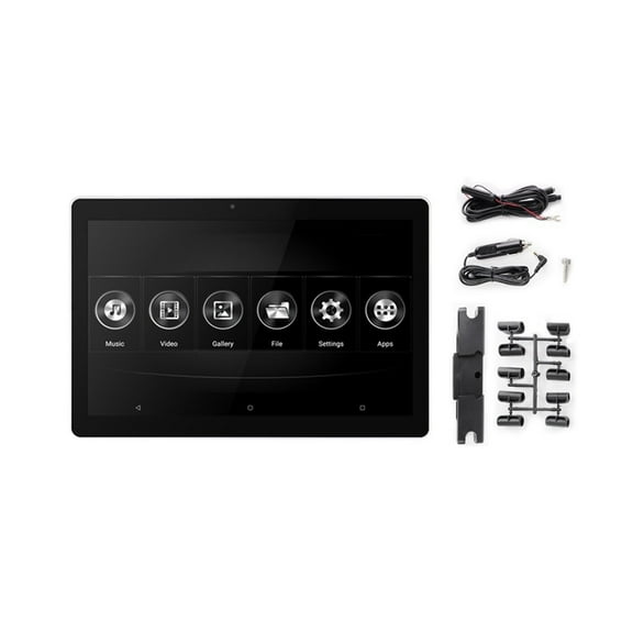 10.1 Inch Car Headrest Monitor HD 1080P Video Touch Screen WIFI/Bluetooth/USB/SD//FM MP5 Video Player ,Easy to Install