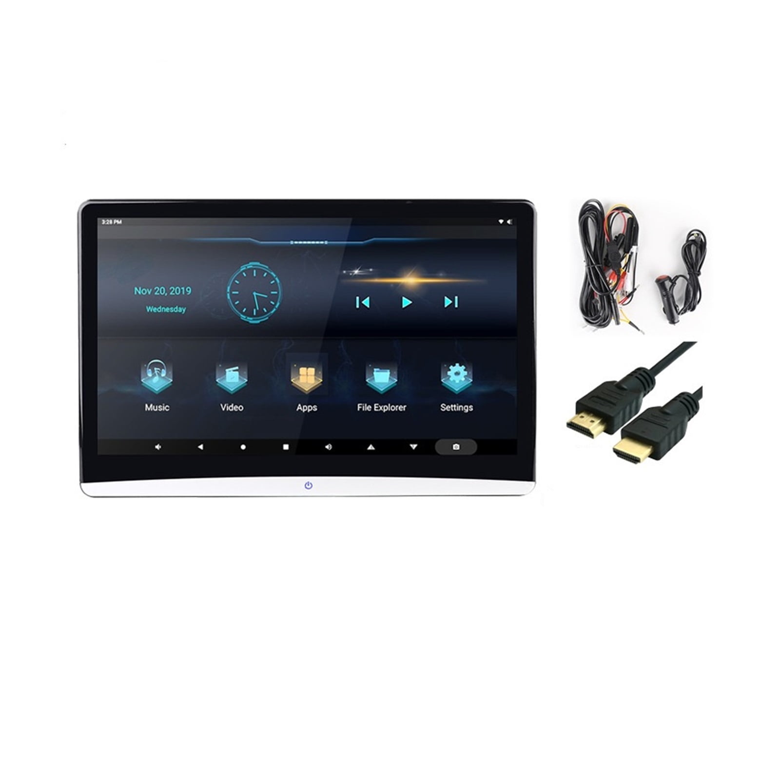 10.1 Inch Car Headrest Monitor HD 1080P Video Touch Screen WIFI ...