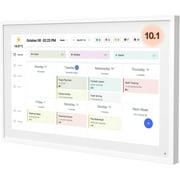 10.1 Inch Smart Digital Calendar Planner & Chore Chart, IPS HD Touchscreen Interactive Display for Family Schedules, Desk Stand Included - Share Photos/Videos
