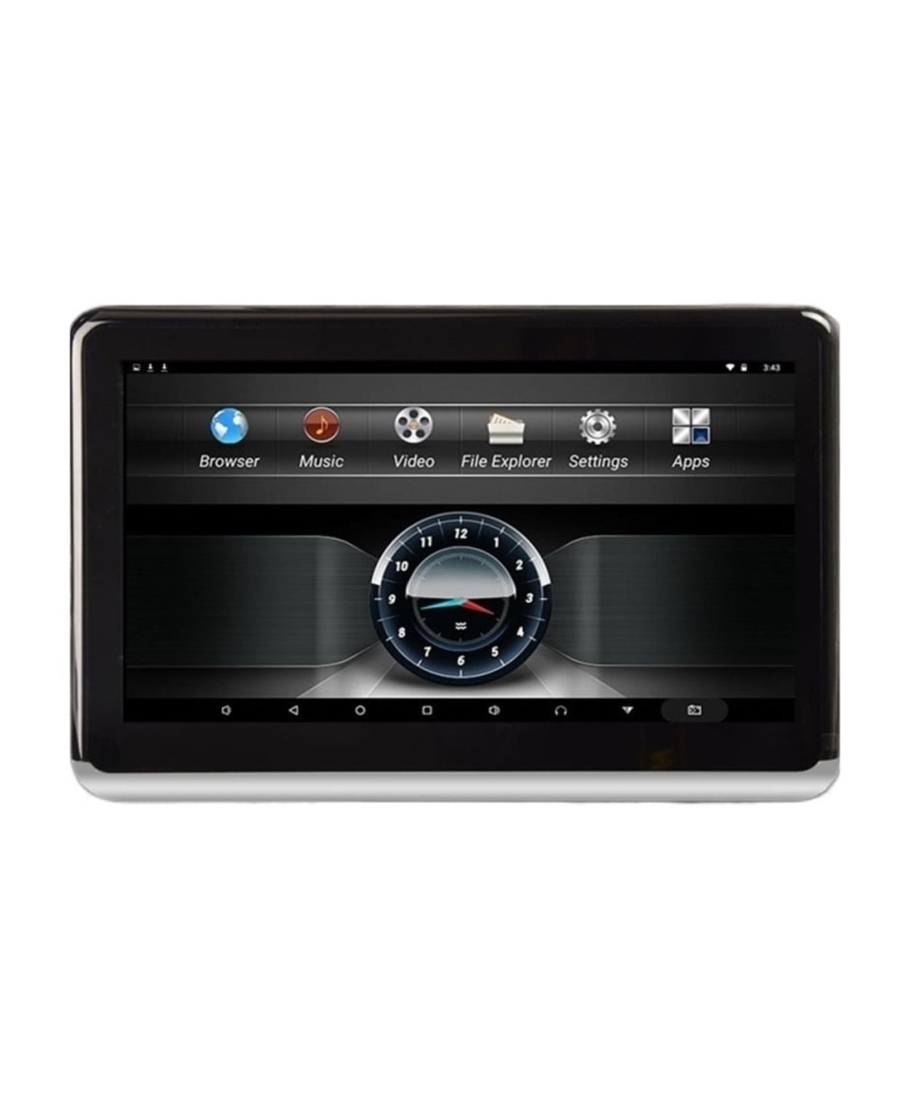 10.1 Inch Display Car TV Rear Entertainment Display 10.1 Inch External ...