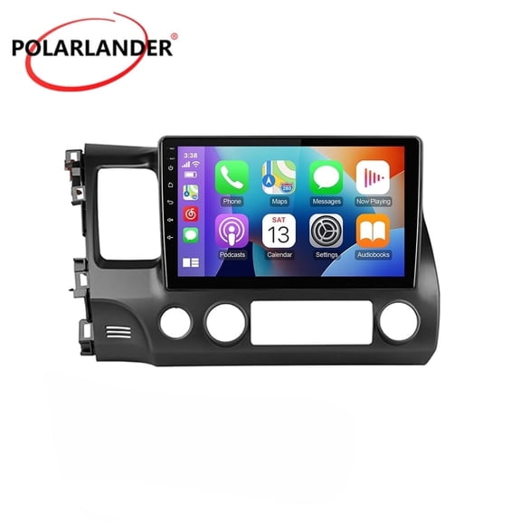 10.1 Inch IPS Touchscreen Android Auto Honda Civic 2006-2011 Wireless CarPlay