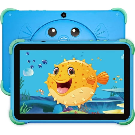 10.1 Inch Kids Tablet Android 11 Tablet for Kids 2GB 32GB Toddler Tablet APP Preinstalled & Parent Control Kids Education Children Tablet with WiFi, Dual Camera, Netflix, YouTube, Google Play Store