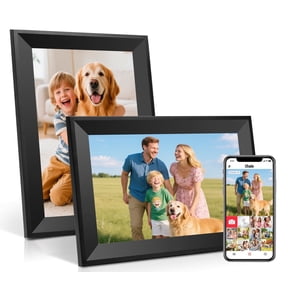 10.1 inch Touch Screen WiFi Digital Picture Frame Send photo and videos for free using Uhale App Gifts for elders
