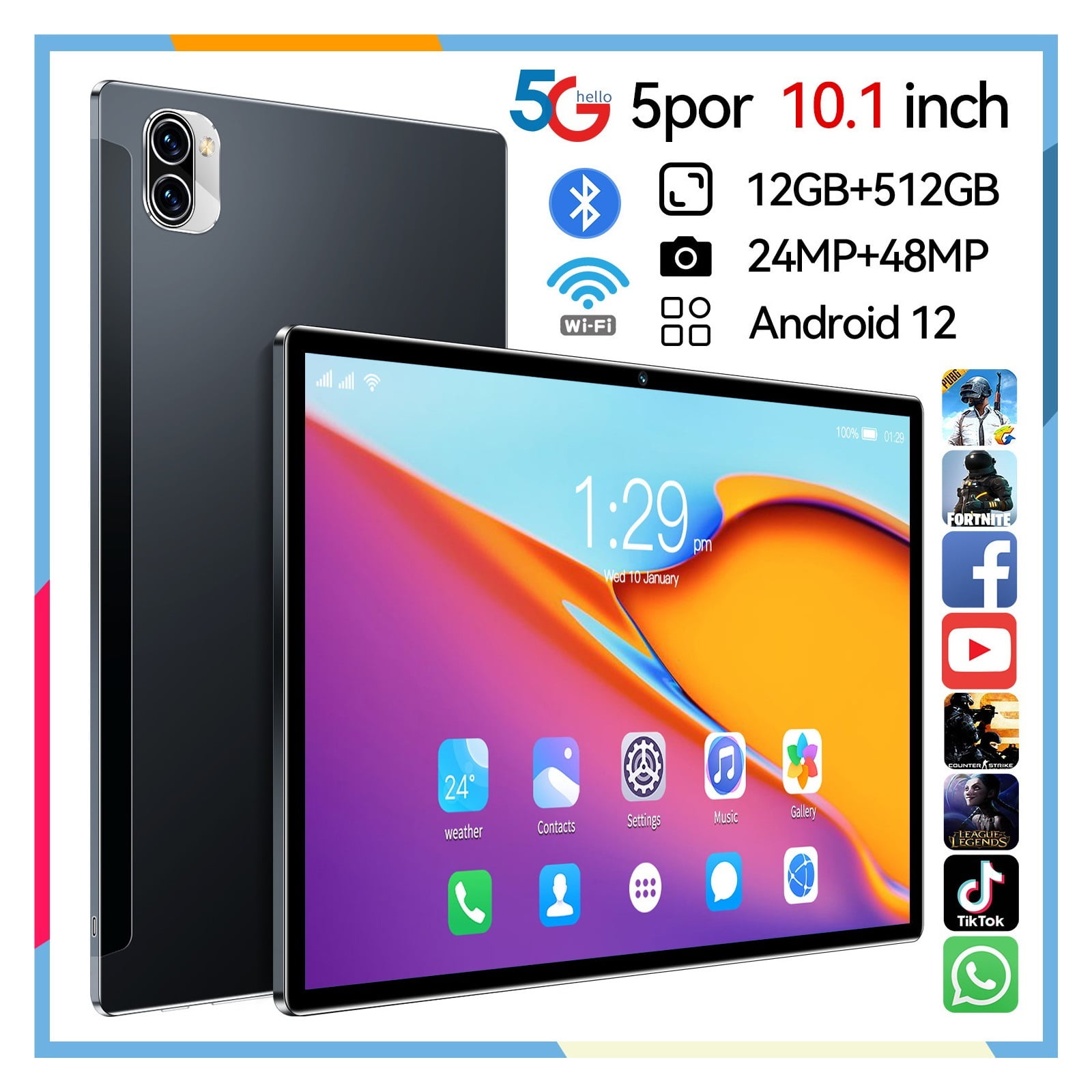 VBVC The New 10.1-Inch Tablet Computer 10 Core android Ultra VBVC The New 10.1-Inch Tablet Computer 10 Core android Ultra