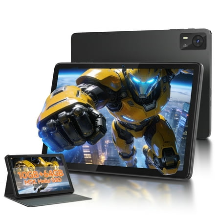 Digiland 10.1 Inch Tablet, Helio G80 Octa-Core, 10+64GB Android Pad, 8+13MP Dual Camera, Long-Lasting Battery for Work & Play Tablet Computer