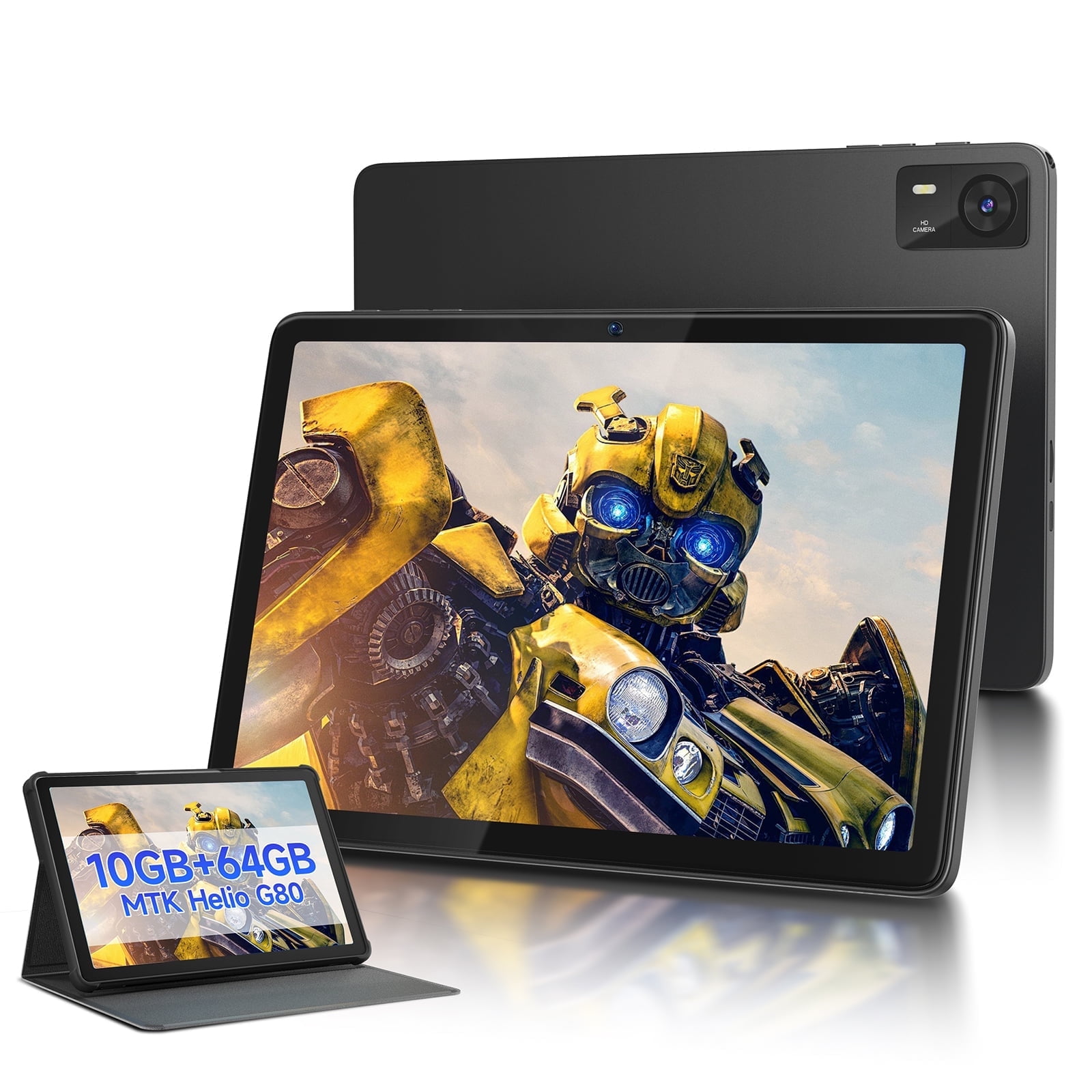 Digiland 10.1 Inch Tablet, Helio G80 Octa-Core, 10+64GB Android Pad, 8+13MP Dual Camera, Long-Lasting Battery for Work & Play Tablet Computer