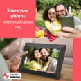 thumbnail image 1 of 10.1 Inch WiFi Digital Photo Frame with IPS Touch Screen, HD Display, Auto-Rotate, Wall Mountable, Send Photos from Anywhere, 1 of 8