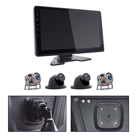 10.1"Monitor DVR Driving Video Recorder Touch Screen GPS for RV Truck Bus Camera B