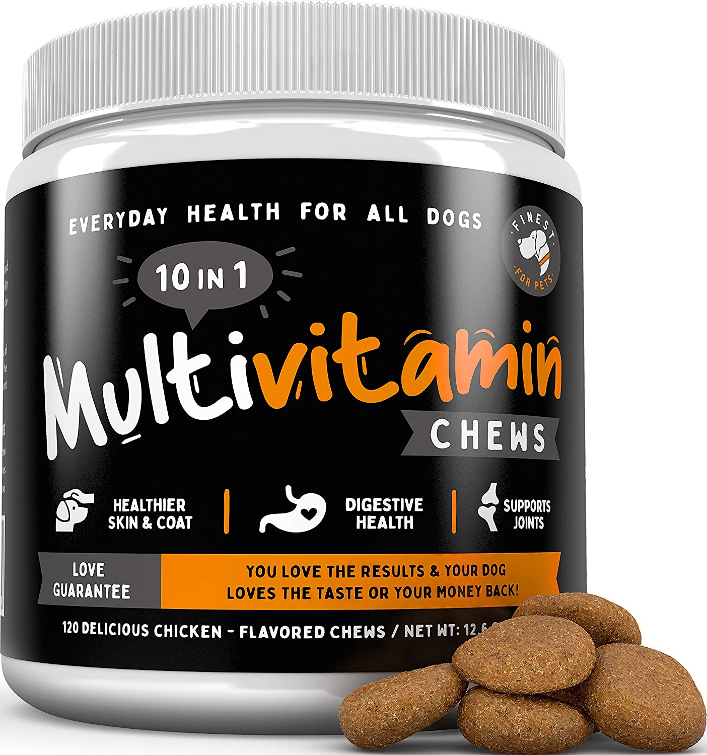 Healthy Breeds Dog MultiVitamin Soft Chew for Dachshund, Daily Vitamin
