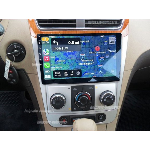 10.1"Screen Radio For Chevy Malibu 2008-2012 Android Auto Apple CarPlay GPS WiFi
