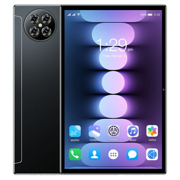 10.1" Tablet - 8GB+256GB - 5G Calling - 10-Core MTK6797 Processor - Expandable Memory - High-Clear Large Screen - BT5.0 - 7000mAh Battery - Long Standby Time - Multifunctional - Walmart Compliant