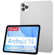 10.1-inch Android 14 Tablet 24GB 8GB+16GB RAM + 256GB ROM, A T606 Octa-core 2.0GHz Processor, A 5MP Front And A 13MP Rear Camera, 6000mAh Battery, A High-definition 1980x1280 Touchscreen, 5.4