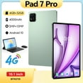 thumbnail image 1 of 10.1 inch Android 14 Tablets, Quad Core Processor (2+2) 4GB RAM 32GB ROM Tablet, CHYCET 1TB Expandable Tablet PC, 4000mAh Battery, 1280*800 IPS Display, WiFi & Bluetooth Enabled -Pad 7s Pro, 1 of 18