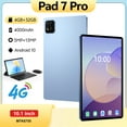 thumbnail image 1 of 10.1 inch Android 14 Tablets, Quad Core Processor (2+2) 4GB RAM 32GB ROM Tablet, CHYCET 1TB Expandable Tablet PC, 4000mAh Battery, 1280*800 IPS Display, WiFi & Bluetooth Enabled -Pad 7s Pro, 1 of 18