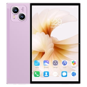 10.1 inch Android Tablet PC – Dual SIM, 4G LTE Call, WiFi, Bluetooth, GPS, 2+16GB, MTK Quad-Core, 1280x800 HD Display, 4000mAh, Front+Rear Camera – iPad5 Model for Learning, Gaming, Video Chat