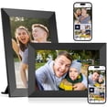 thumbnail image 1 of 10.1 inch Digital Picture Frame, 32GB IPS Smart Digital Photo Frame with Wifi and App, Auto-Rotate, Father's Day Gift, 1 of 10