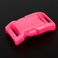 thumbnail image 1 of 10 - 1 inch Hot Pink YKK Contoured Side Release Plastic Buckle, 1 of 4