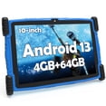thumbnail image 1 of 10.1 inch Kids Tablet, 4+64GB Android 13.0 Learning Tablet, Parental Control, Kids Content Pre-Installed, 1 of 9