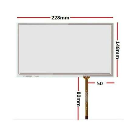 10.1 inch touch screen 228*148mm handwriting screen 16:10 standard screen HD screen touch screen external screen