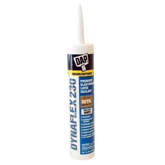 10.1 oz Dap 18306 Almond Dynaflex 230 Premium Indoor/Outdoor Sealant Pack of 12
