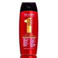 thumbnail image 1 of 10.1 oz , Revlon Uniq One All In One Hair & Scalp Conditioning Shampoo, hair scalp beauty - Pack of 1 w/ Sleek 3-in-1 Comb/Brush, 1 of 1
