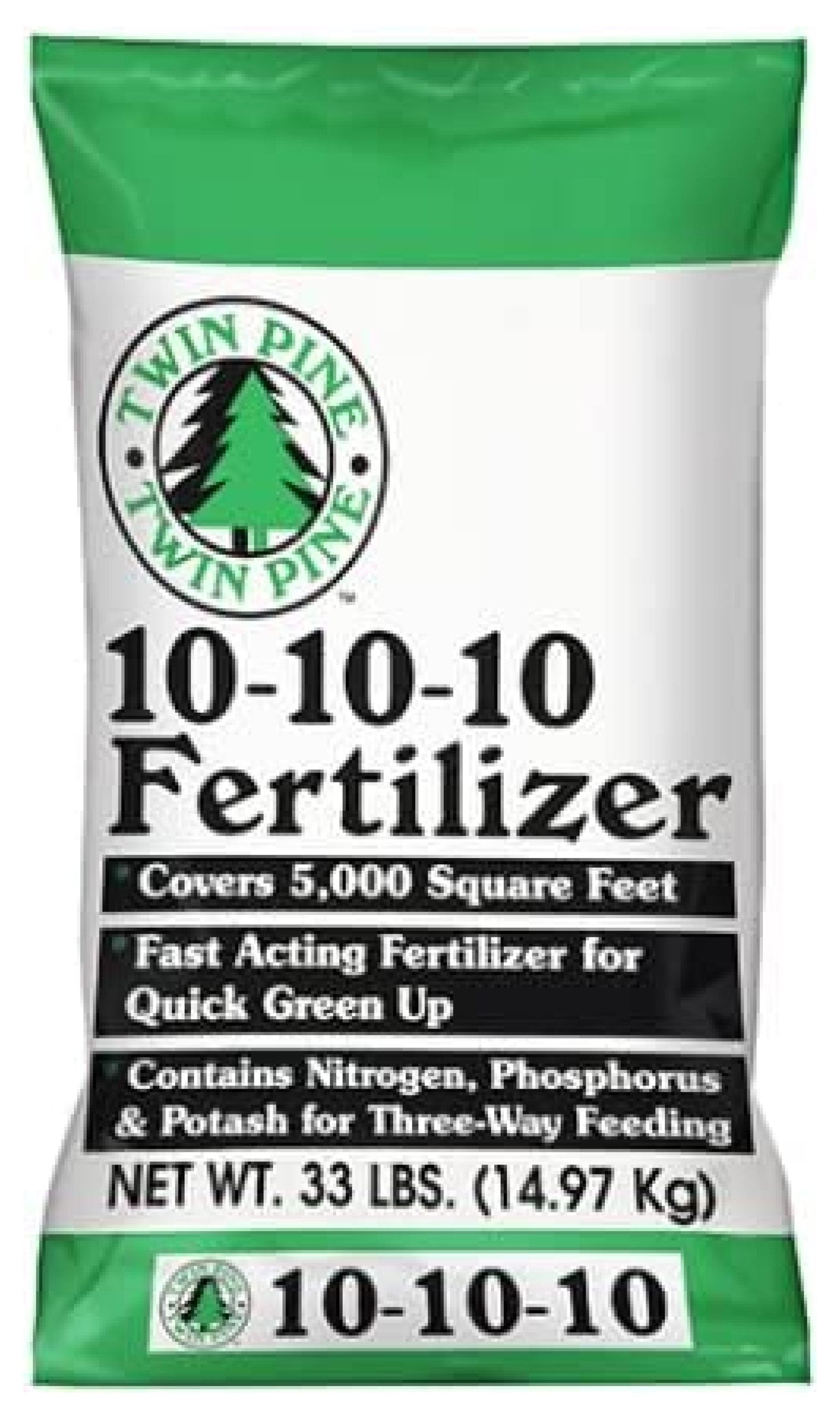 10-10-10 Fertilizer - 33lb Granules for Lawn, Garden, Flowers, Trees & Shrubs - All Purpose Plant Food - Covers Up To 5000 sq ft