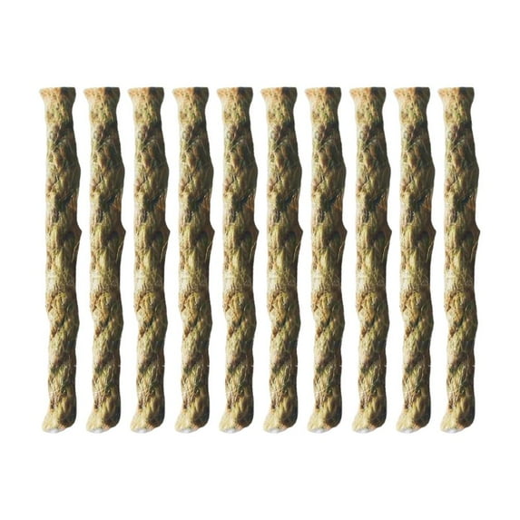 10-100PCS All-Weather Emergency Fire Starters Tinder Wax Sticks Natural W9D6