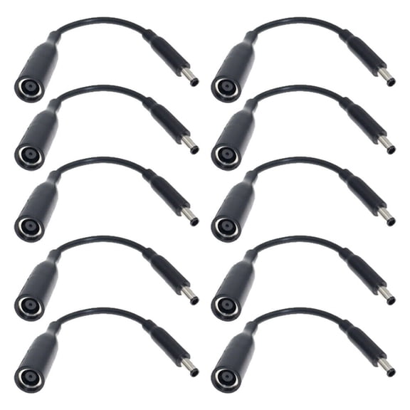 10-100PCS Power Charger Converter Adapter Cable For DELL 7.4mm To 4.5mm Lot