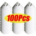 10/100Pcs Disposable Car Paint Spray Mesh Paper Filter Purifying