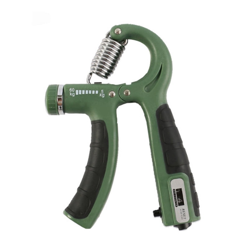 5-100kg Adjustable Hand Grip Strengthener Arm Muscle Exerciser Spec Electronic Counter Red