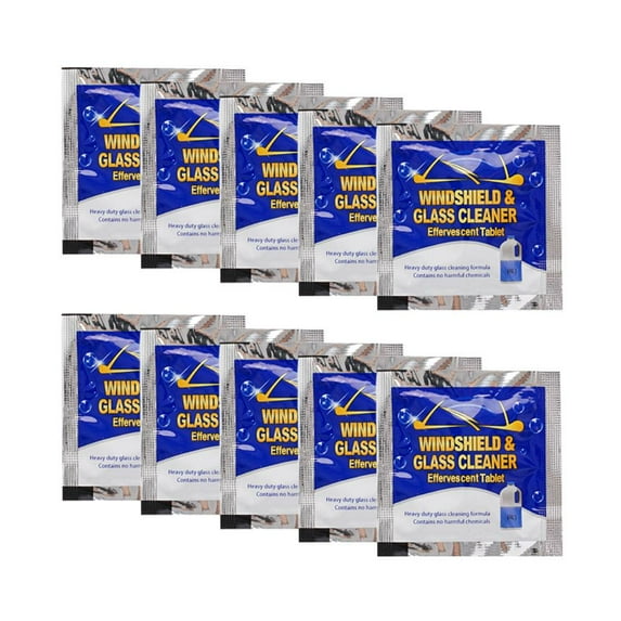 10-100pcs Car Wipers Effervescent T WashCleaner Windshield Glleaning US F6X2